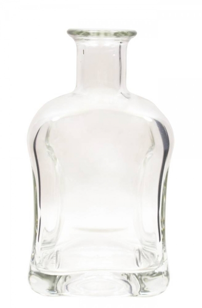 Elysee-Glasflasche 500ml weiss, Mündung 24mm  Lieferung ohne Verschluss, bei Bedarf bitte separat bestellen!